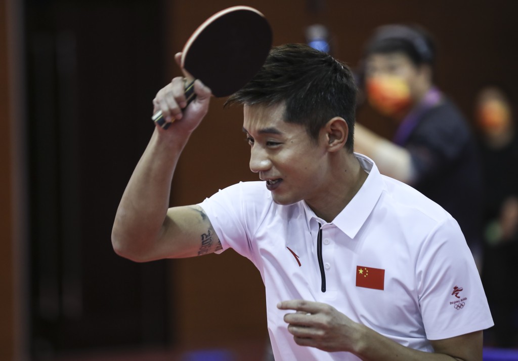 張繼科，1988年2月16日出生於山東省青島市，中國男子乒乓球隊運動員，世界冠軍，奧運冠軍。新華社