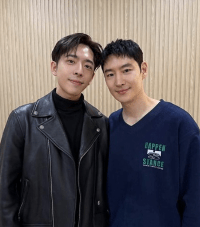 Edan有幸與李帝勳在《模範的士3》鬥戲。 Edan有幸與李帝勳在《模範的士3》鬥戲。