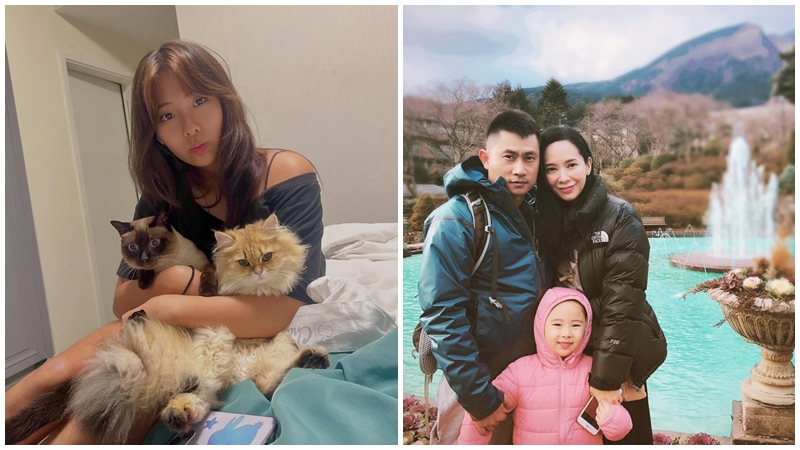 郭羨妮14歲女兒Kylie近照曝光 金髮露肩擁逆天美腿  瓜子臉精緻五官網民驚嘆：時間真係閃電快