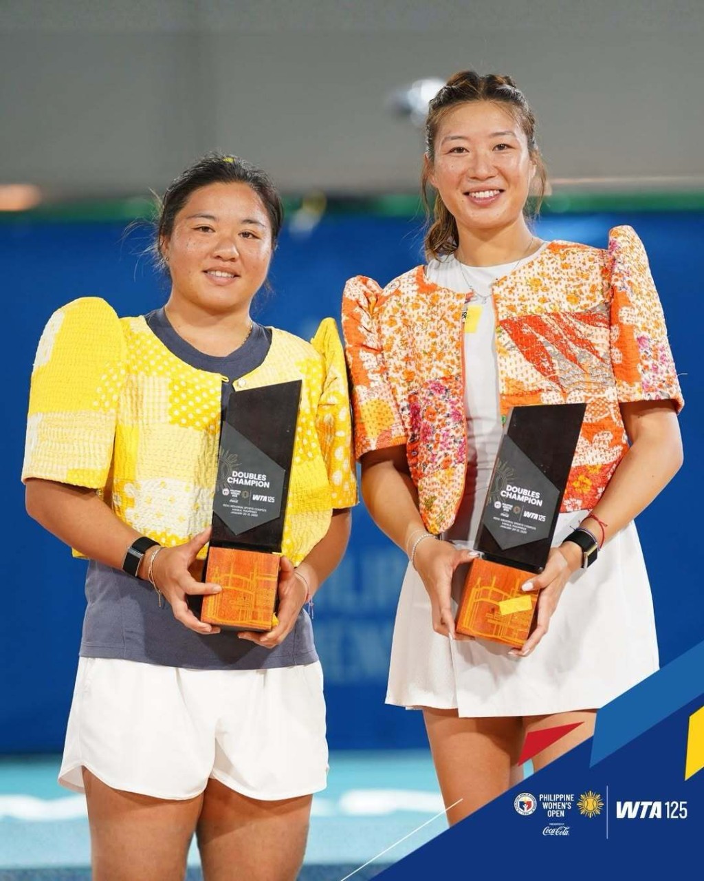 张玮桓(右)及梁恩硕近月合作双打,双方越打越有默契,双方的双打世界排名已去到80几位。张玮桓IG图 张玮桓(右)及梁恩硕近月合作双打,双方越打越有默契,双方的双打世界排名已去到80几位。张玮桓IG图