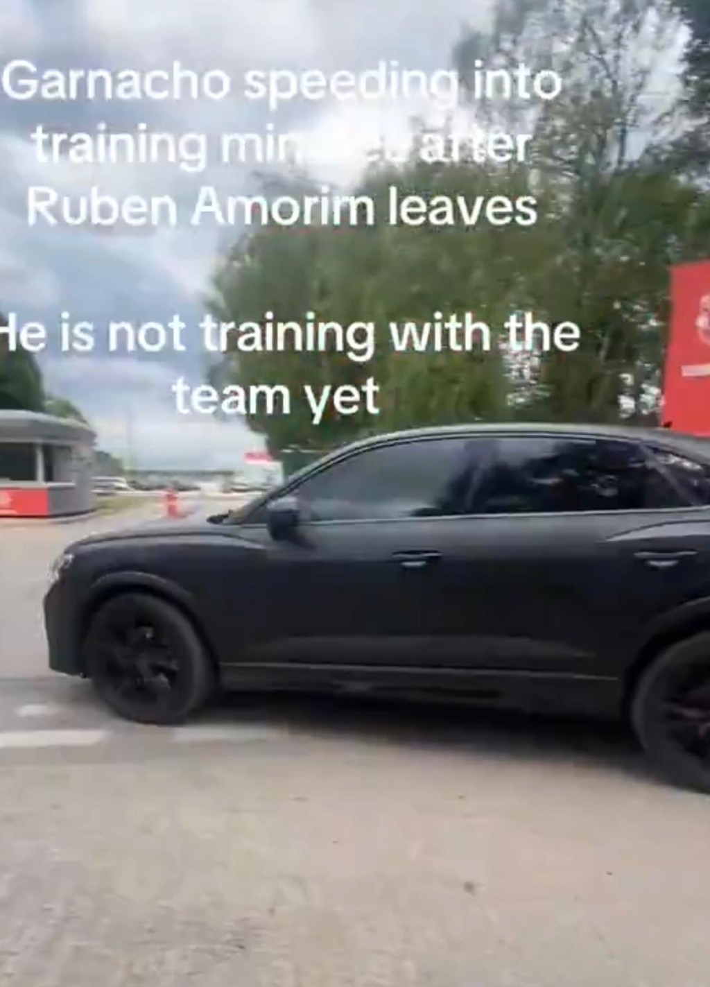 涉事超速驾驶的加拿曹当时的车辆。社交媒体X截图