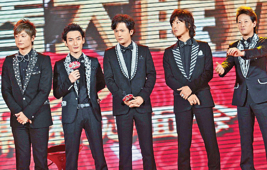 ■日本天團SMAP亦是尊尼旗下組合。