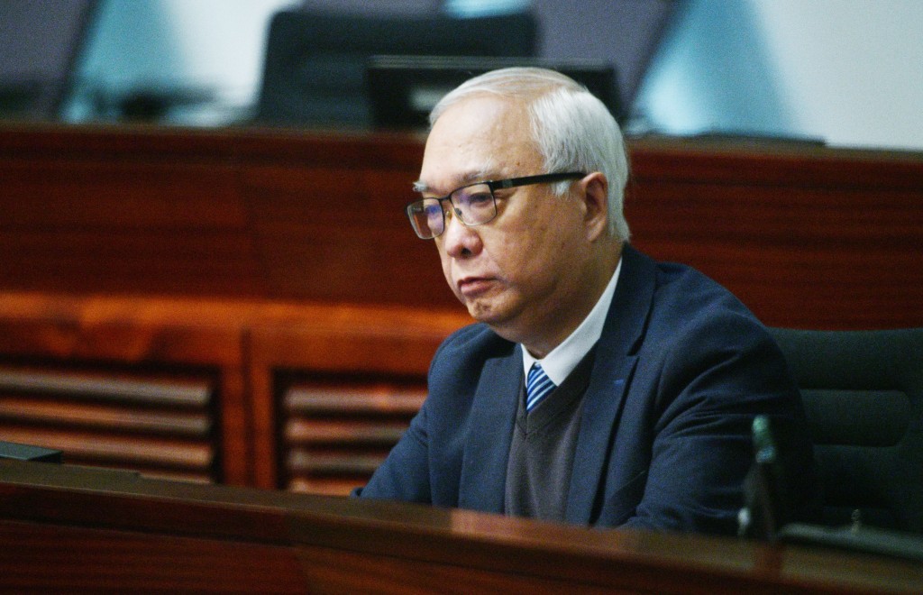 謝展寰指自新法例於2023年生效以來,店鋪阻街的情況已有明顯改善。資料圖片 謝展寰指自新法例於2023年生效以來,店鋪阻街的情況已有明顯改善。資料圖片