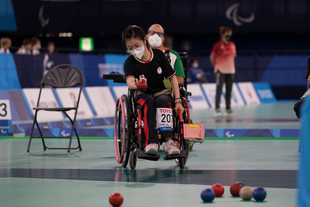 杨晓林上月在巴林站世界杯拿到冠军。 香港伤残人士体育协会图片
