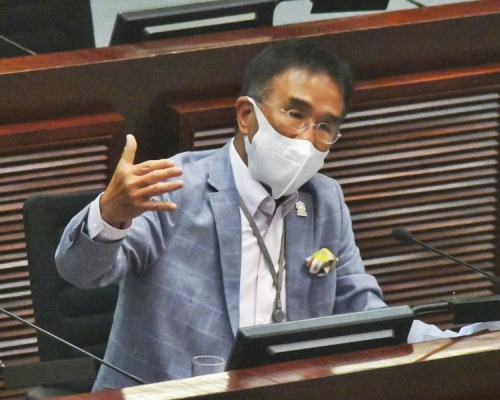 立法會議員田北辰。資料圖片