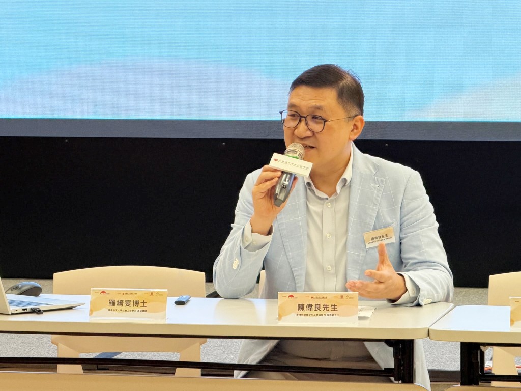 陳偉良指出,若家庭能提供穩定的「情感避風港」,可讓兒童感受被明白與支持。 陳偉良指出,若家庭能提供穩定的「情感避風港」,可讓兒童感受被明白與支持。
