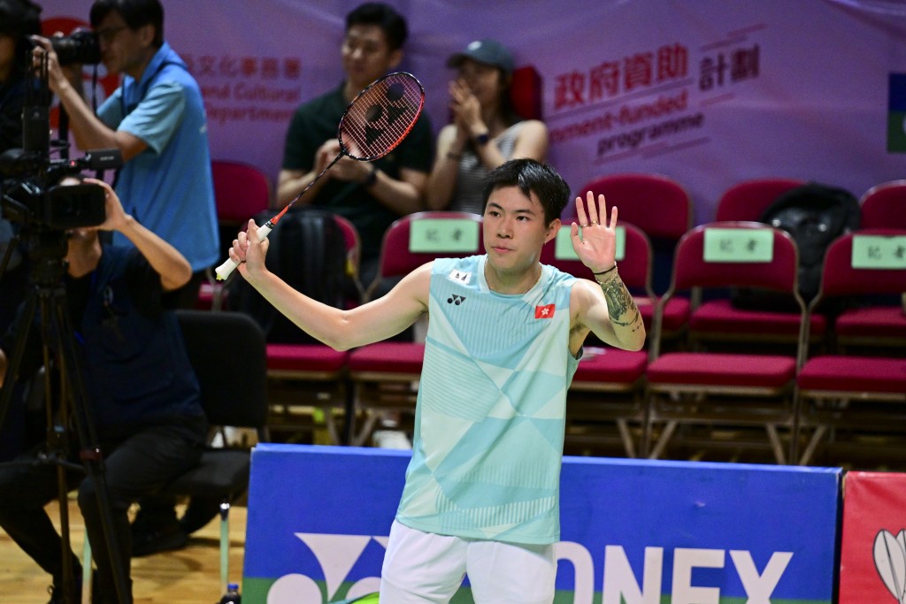 世界排名23位的港将李卓耀。资料图片