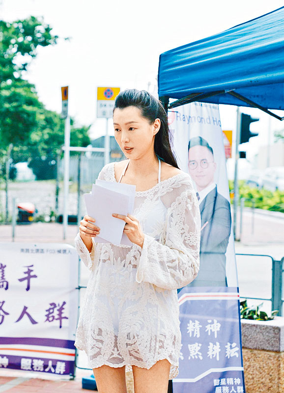 39歲的趙頌茹素顏上陣獲網民大讚。