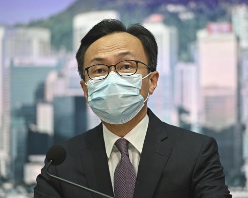 聶德權期望盡快達到7成人接種疫苗。資料圖片