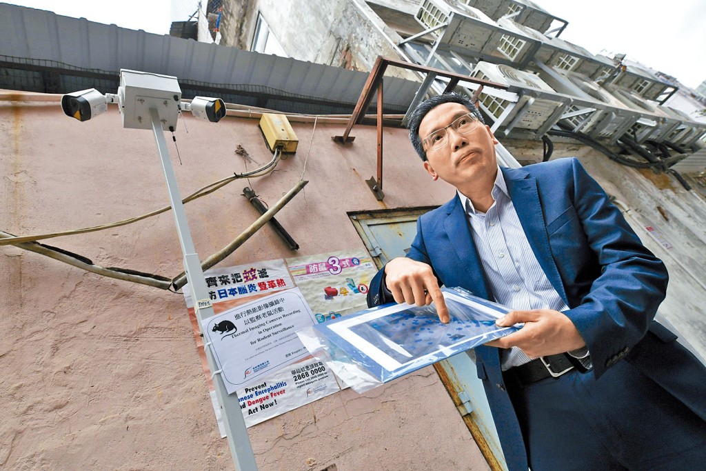萬寶樓後巷是鼠患嚴重的衞生黑點，也是食環署實施「策略性滅鼠行動」的目標小區。
