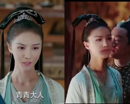 内地女艺人新剧惨遭AI换脸。(网图)