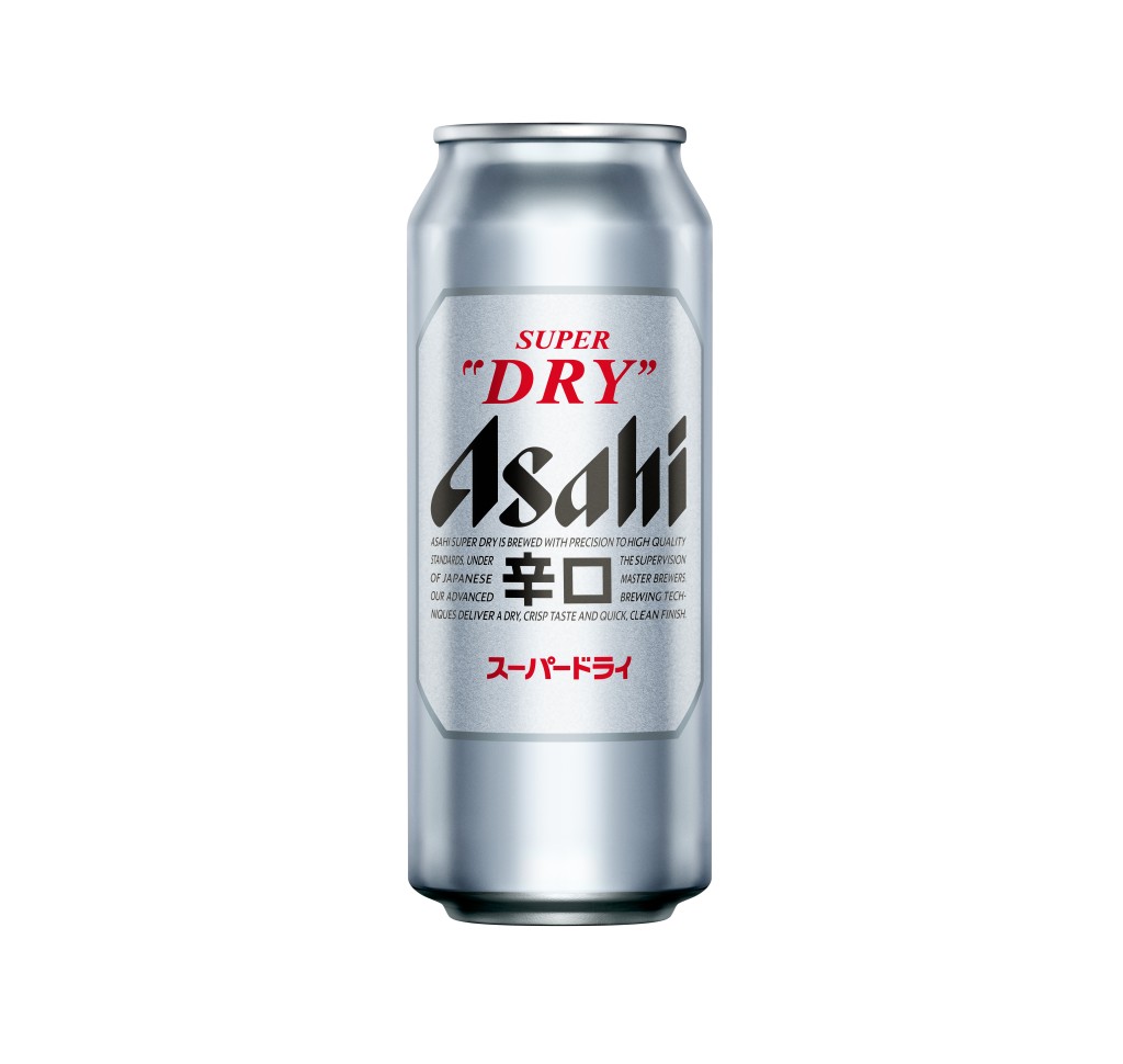 朝日啤酒KING CAN大罐裝  折實價$8/罐（原價$10/罐）