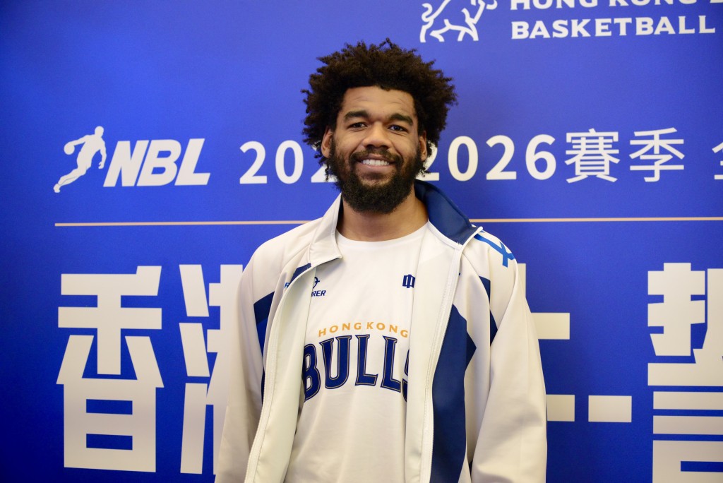 今季香港金牛最强引援美臣钟斯。杨功煜摄