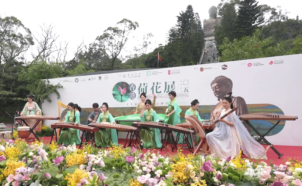 喜愛表演的朋友可以欣賞國樂演奏。 喜愛表演的朋友可以欣賞國樂演奏。