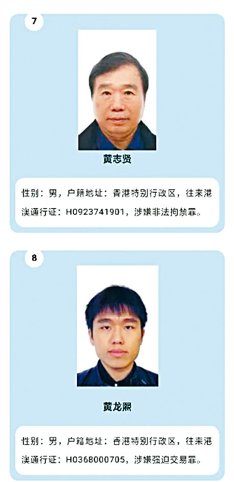 莆田富豪父子涉黑被通緝。