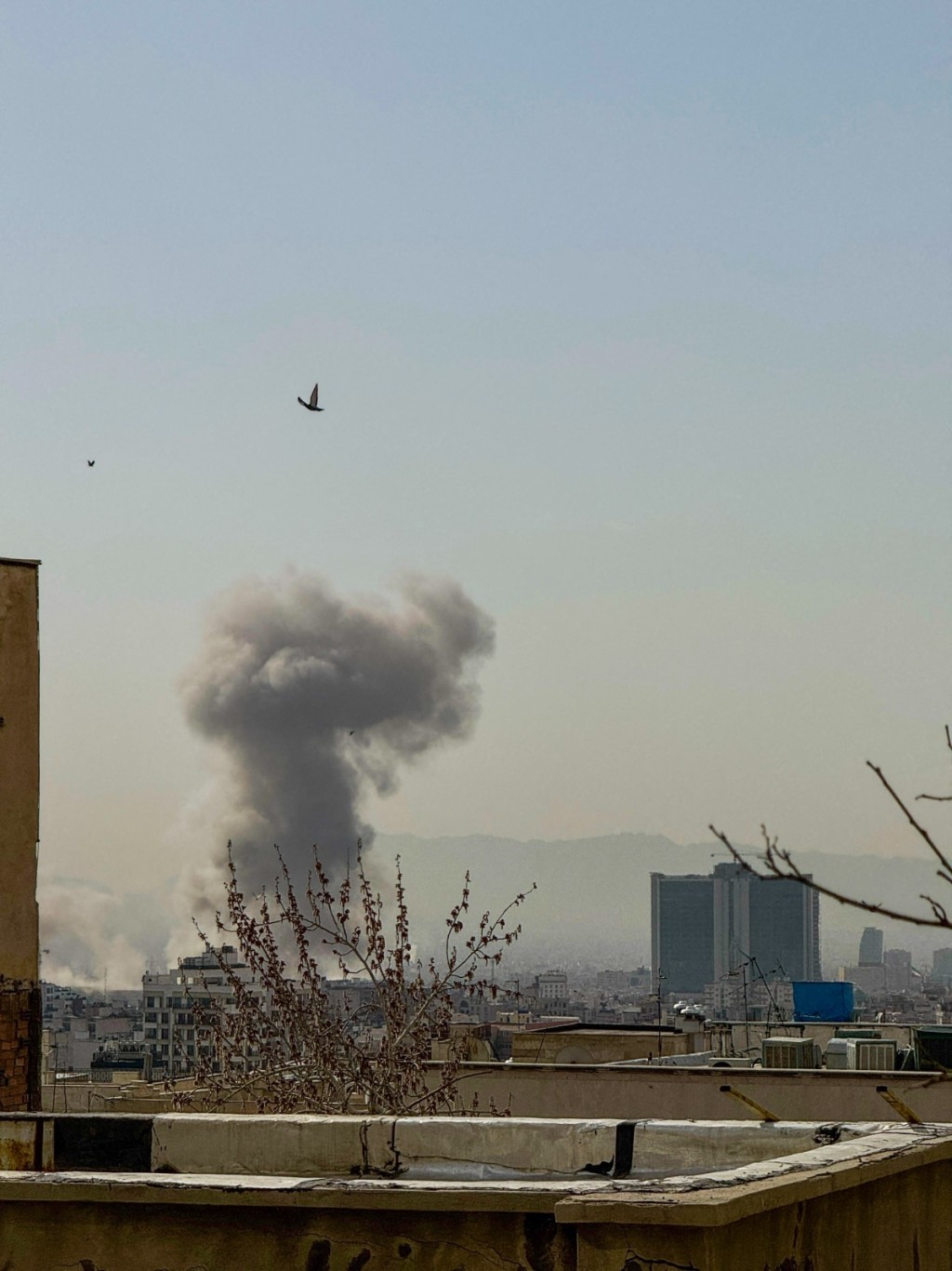 美以向伊朗发动军事行动。法新社