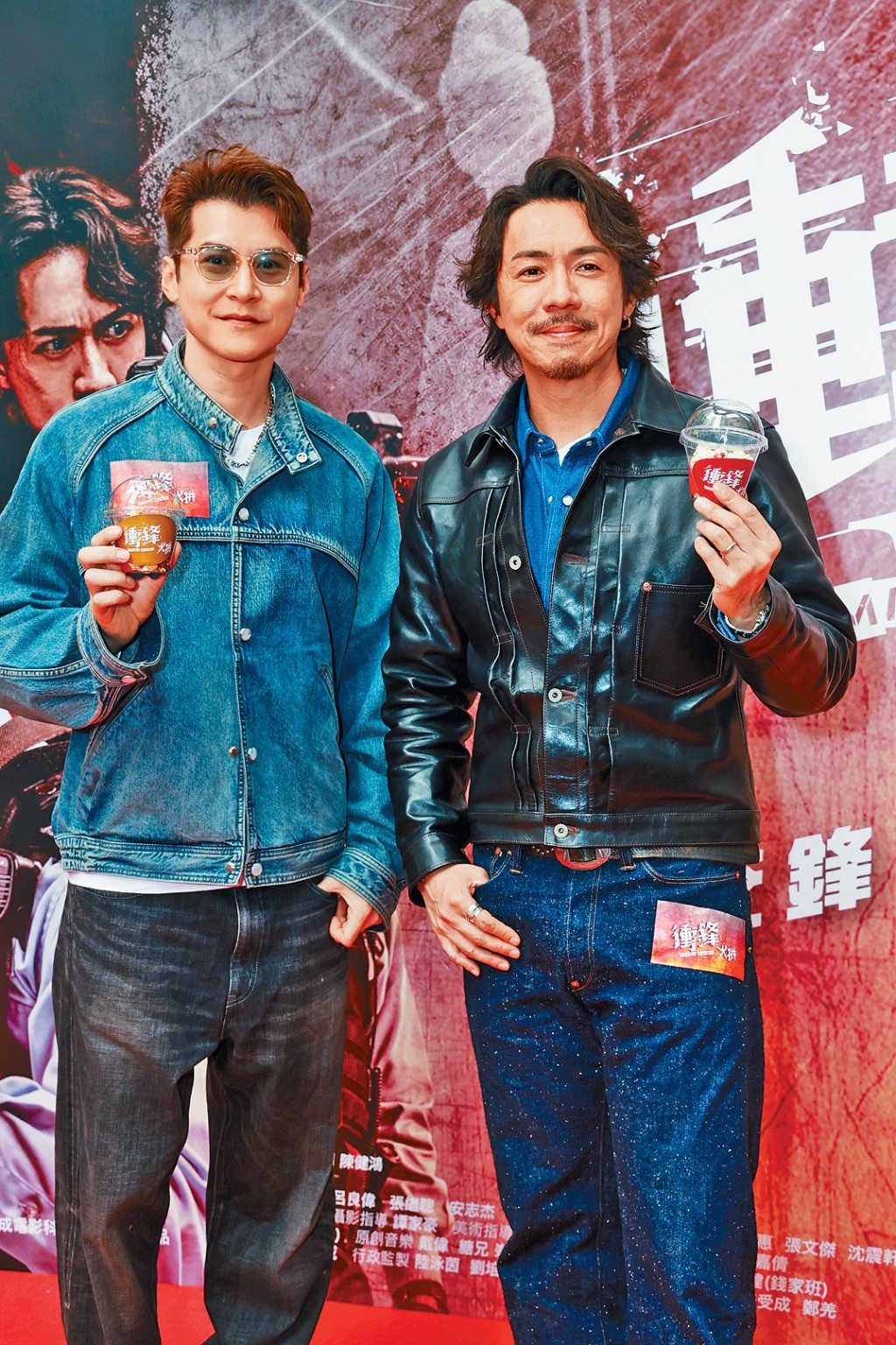 陳家樂（左）和張繼聰由戲內鬥到戲外，齊齊爭金像獎「最佳男主角」。