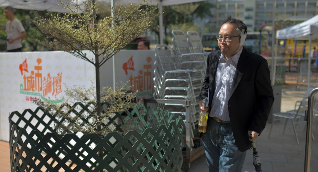 趙家賢就初選案中民主動力的感謝函作供。資料圖片