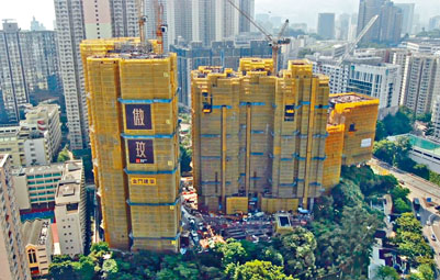 ■何文田傲玟2座中層A室，成交呎價約31100元。