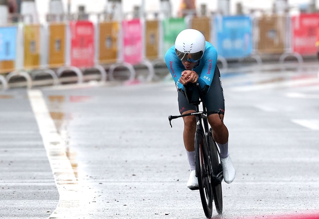 劉允祐以47分01秒03獲得第6。官方圖片 劉允祐以47分01秒03獲得第6。官方圖片