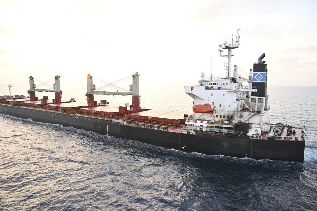 另一美國商船「根科·皮卡蒂號」上周四在亞丁灣遇襲。美聯社