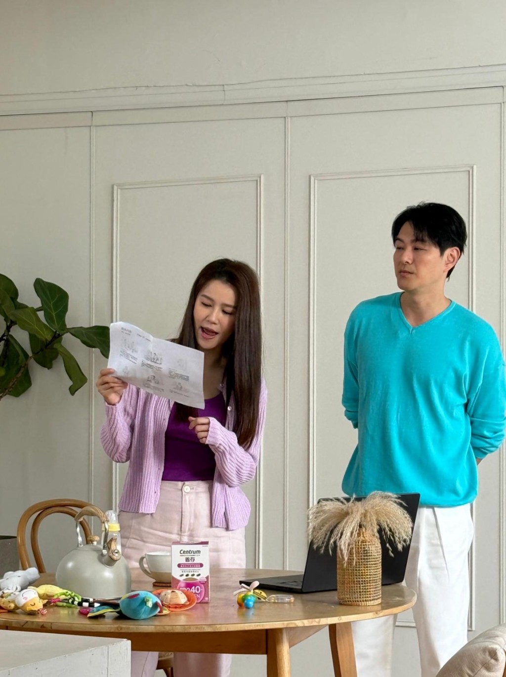 2人分享了不少為人父母後的改變。