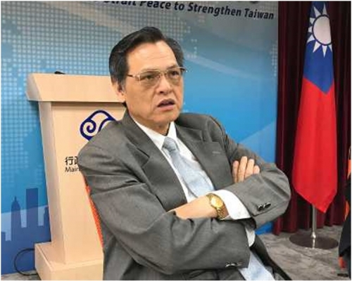 陈明通表示蔡习双方应不设前提坐下来谈。