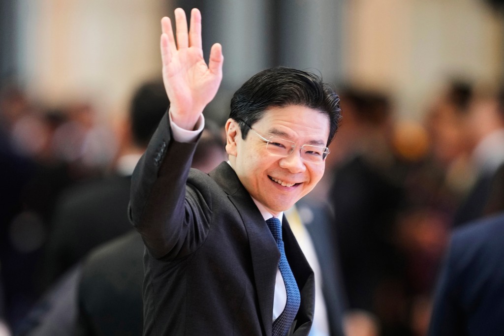 新加坡總理黃循財成功在選舉中,獲得人民授權渡過關稅戰動盪。美聯社