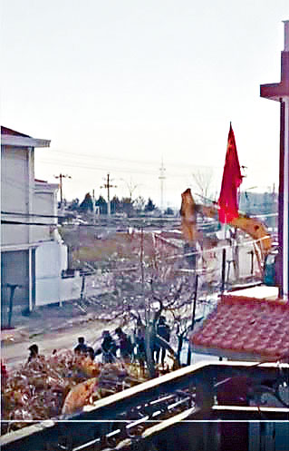 香堂文化新村房屋被拆。