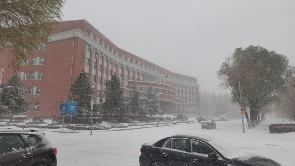 內地今年首個大寒流抵達,東北地區已出落暴雪。微博