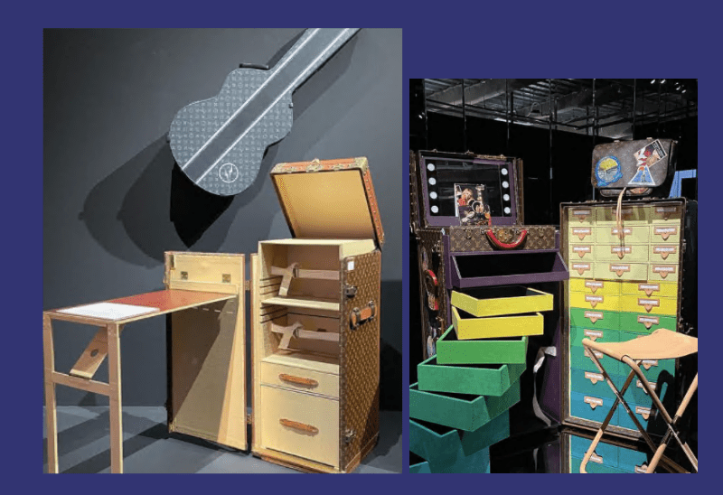 由3月19日開始，新店同時舉行為期兩個月的”Louis Vuitton &”展覽。