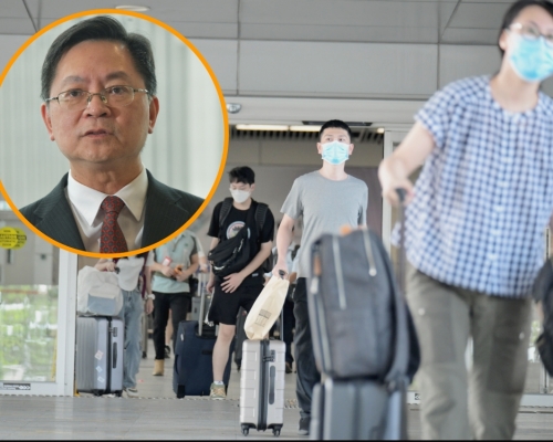 薛永恒(細圖)指正研究增加健康碼涵蓋範圍。資料圖片