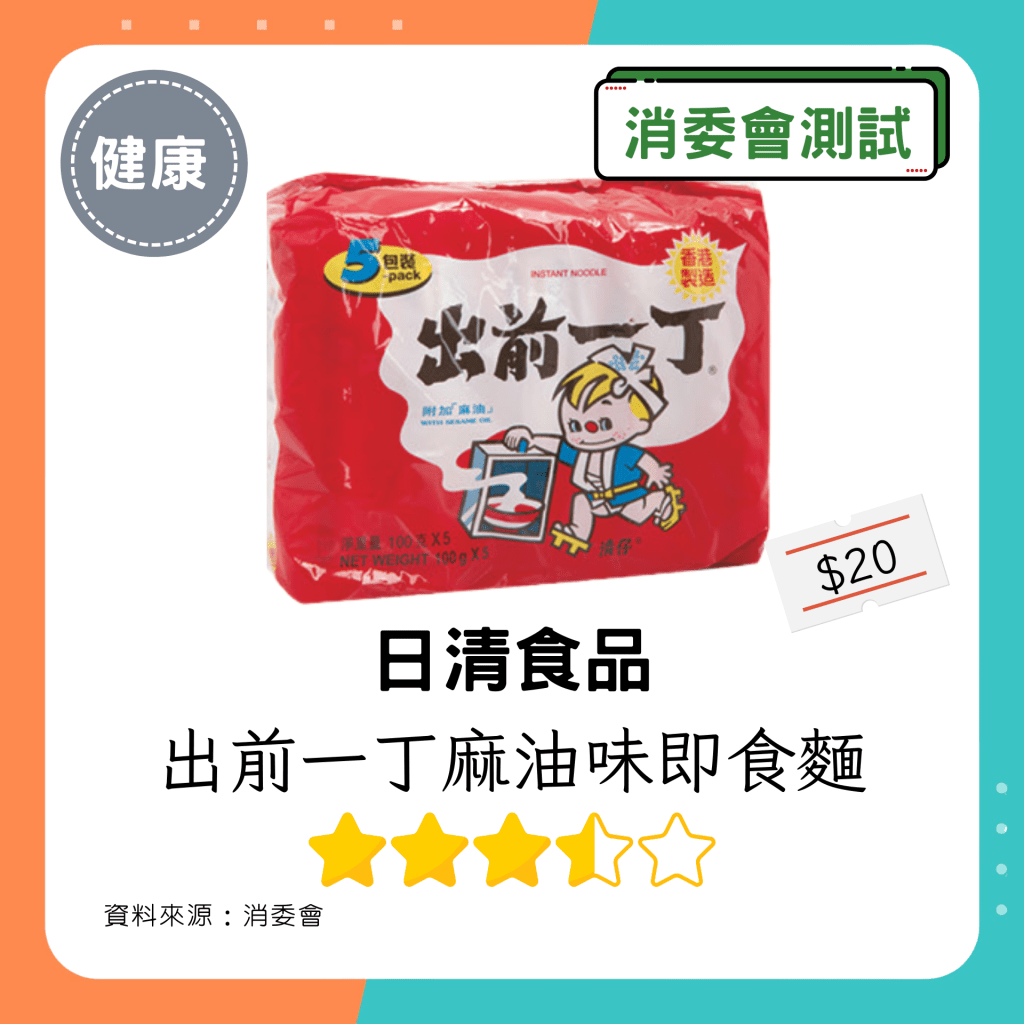 日清食品 出前一丁麻油味即食麵