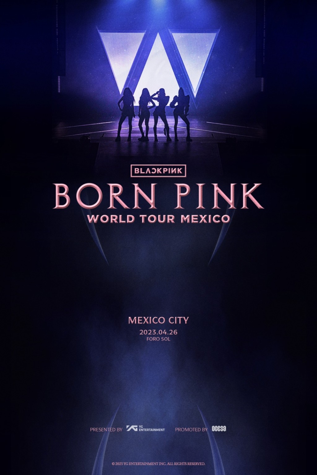 BLACKPINK今日宣布加开墨西哥站巡唱。