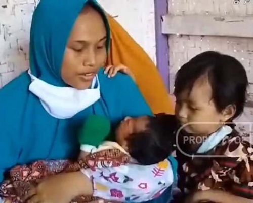 印尼一名25歲女子稱，一陣風吹進下體後懷孕。網圖