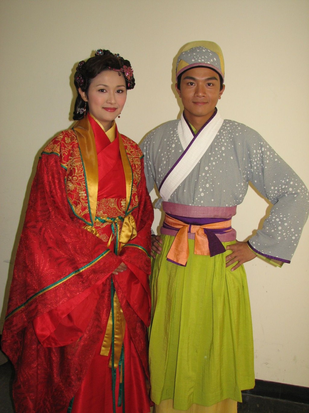 罗敏庄曾与胡诺言拍摄《大冬瓜》。