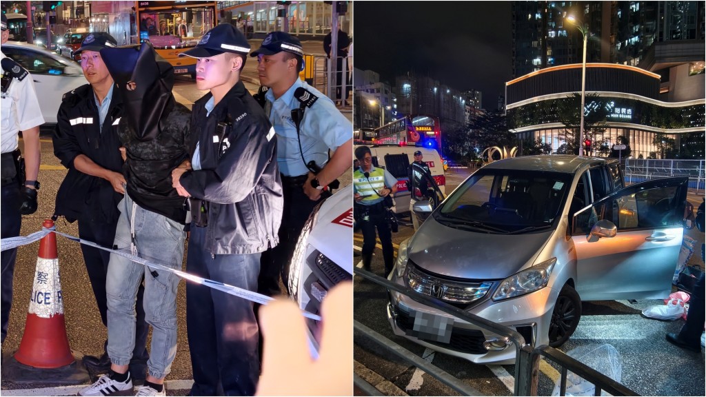 觀塘毒品快餐車行駛有異 49歲司機被捕時萎靡腳軟 警檢大麻及依托咪酯