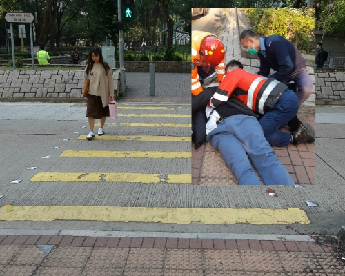 大埔交通意外男學生仍然危殆。