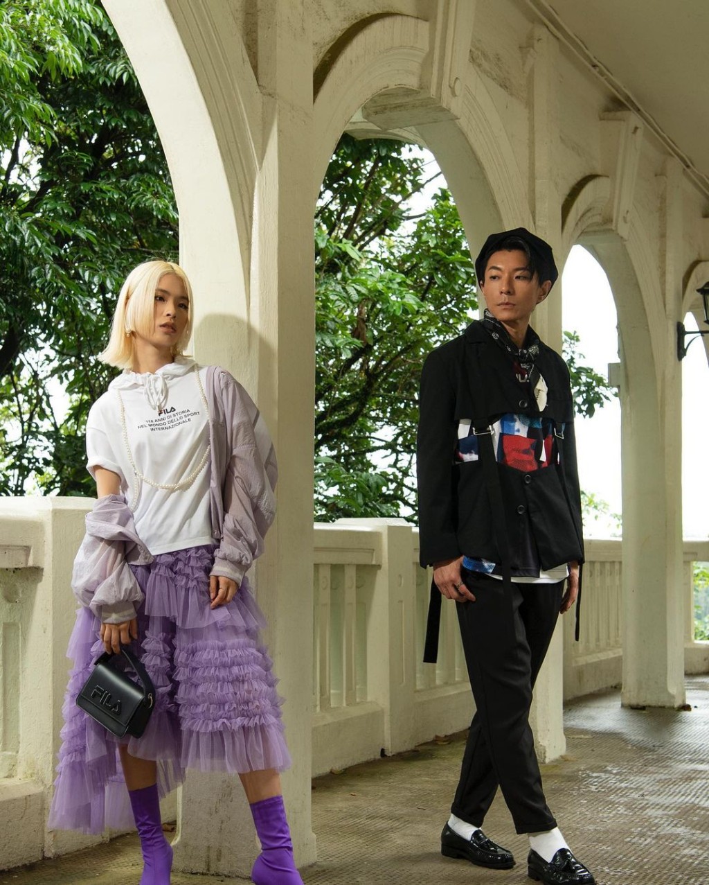 愛作新嘗試的Sophy近日也多接觸Fashion shooting。