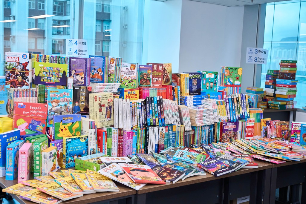 $10圖書義賣 ︳太古「書出愛心．十元義賣」書本收集活動（圖片來源：太古地產）