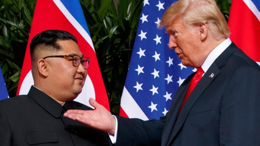 傳美國總統特朗普敦促幕僚爭取於今年秋季與北韓領袖金正恩舉行會晤。美聯社