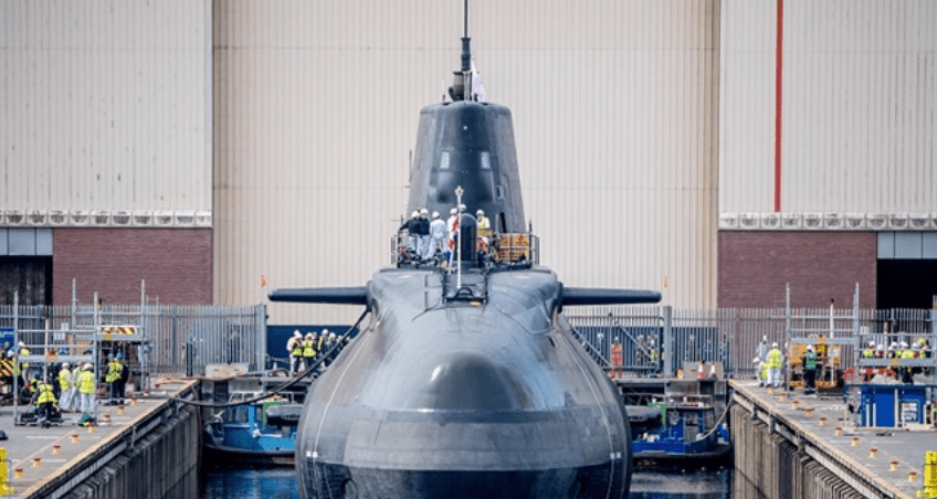 「安森号」是机敏级核动力攻击潜艇第5号鉴。英国皇家海军官网