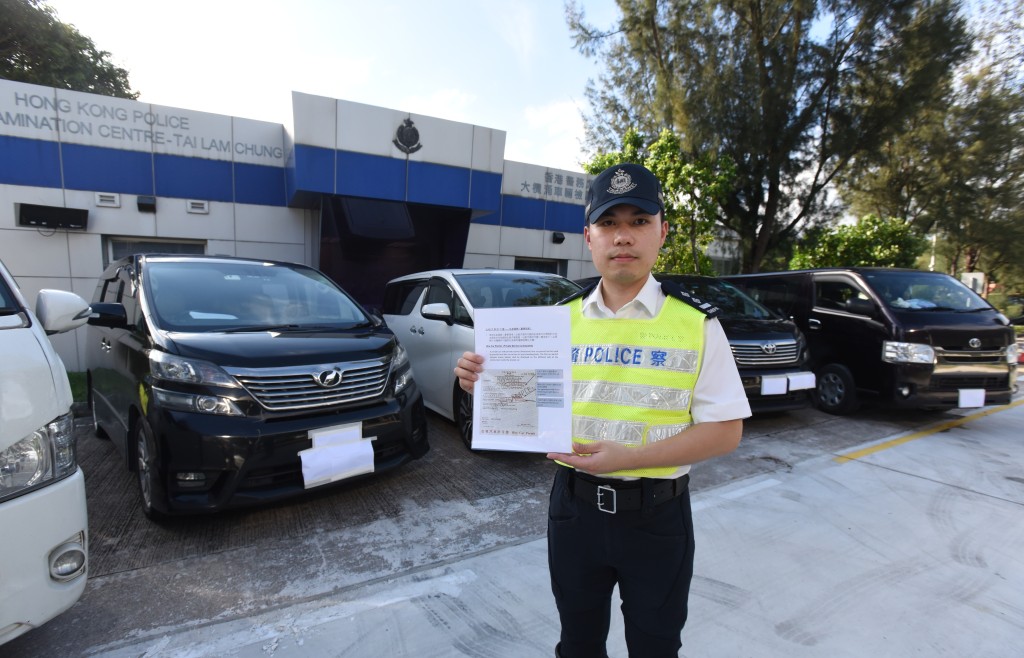 警方指所有涉案車輛均無運輸署所發的出租汽車許可證。