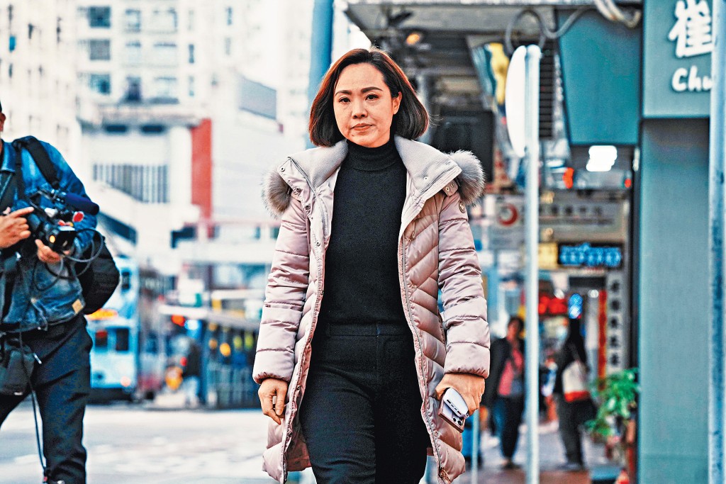 陈家珮为事件昨午亲身到警署录取口供。