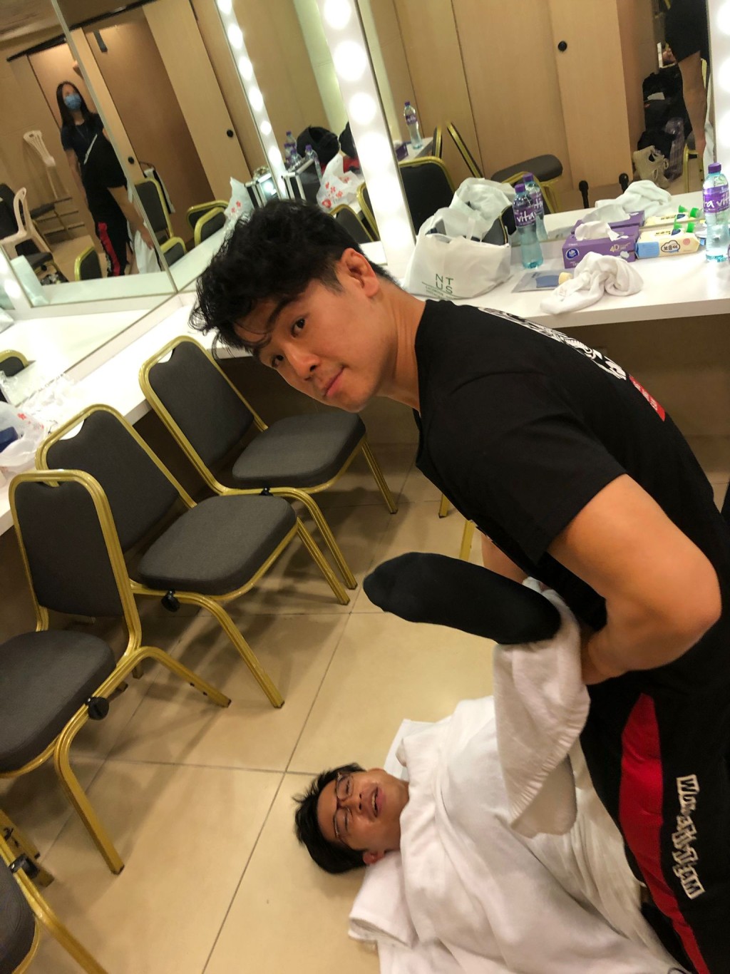 Henry是林作其中一位教練。