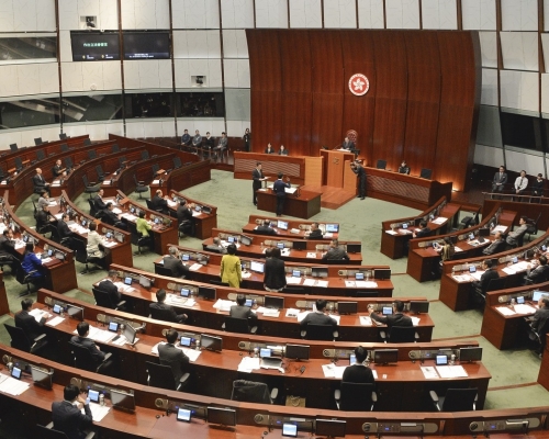 10月14日為新一個立法年度開始的日期。資料圖片