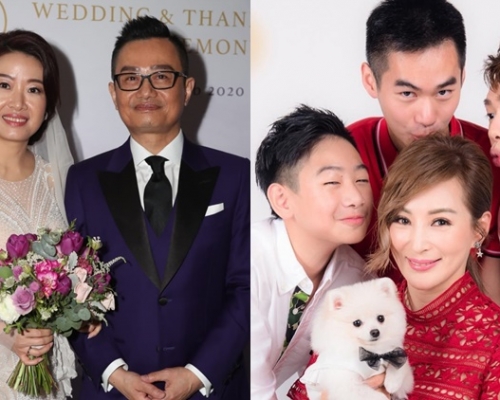 劉坤銘今日再婚，3名兒子卻唔見影。