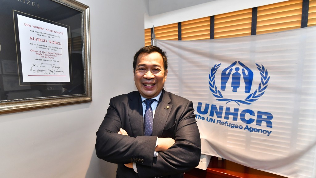 聯合國難民署駐華代表盧沛赫回首近三十年光陰,無悔投身人道救援的決定。