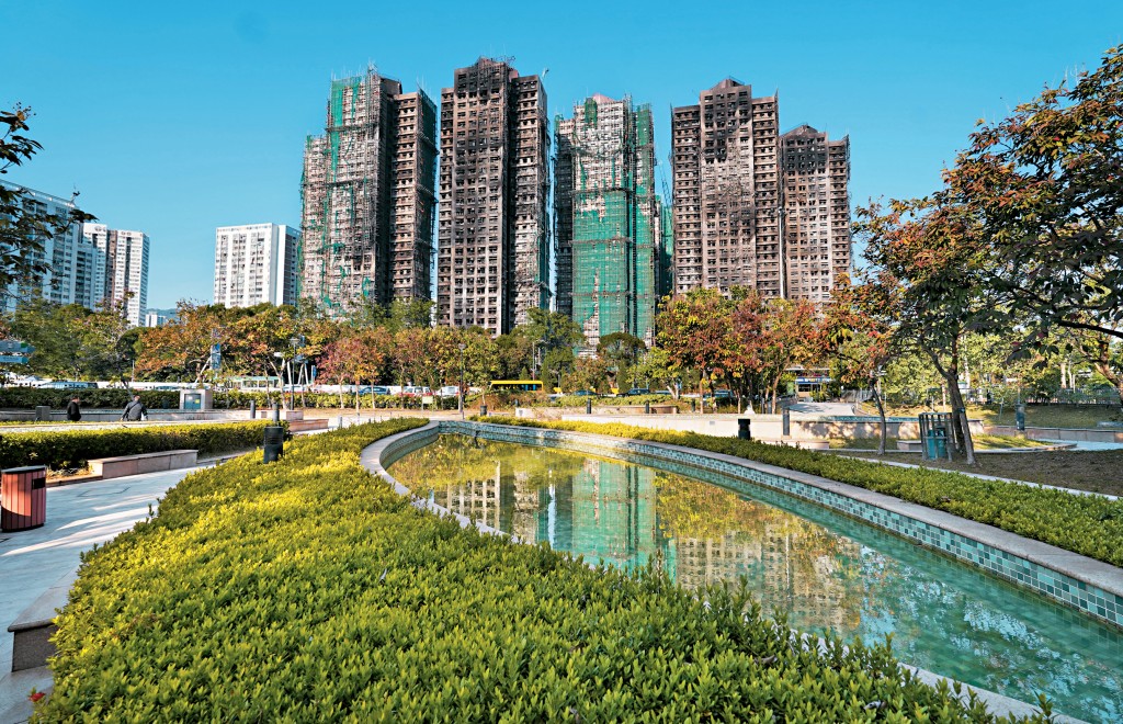 政府問卷指原區安置其中一個選項，是選址宏福苑毗鄰的廣福公園建新居屋，預計最快2033年入伙。