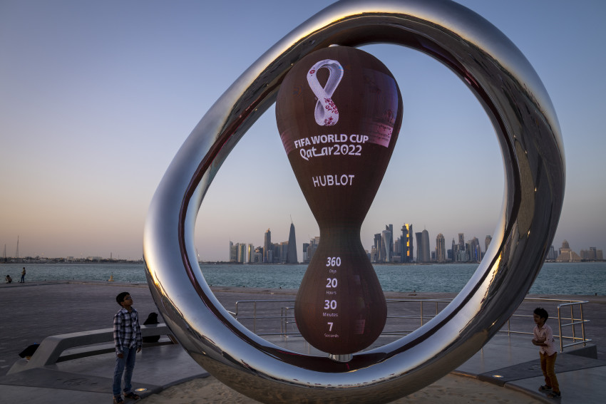 卡塔尔世界杯将于今年11月举行。网图